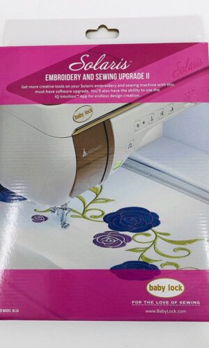 Baby Lock Solaris Embroidery And Sewing Upgrade 2