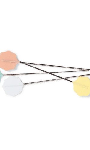 FLOWER HEAD PINS 100 PKG