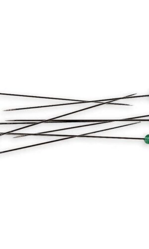 GLASS HEAD QUILTING PINS 100 PKG