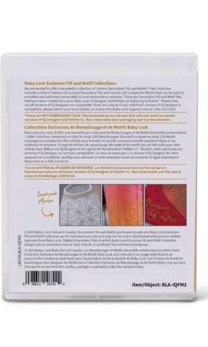 Baby Lock Fills & Motifs Holiday Collection #2